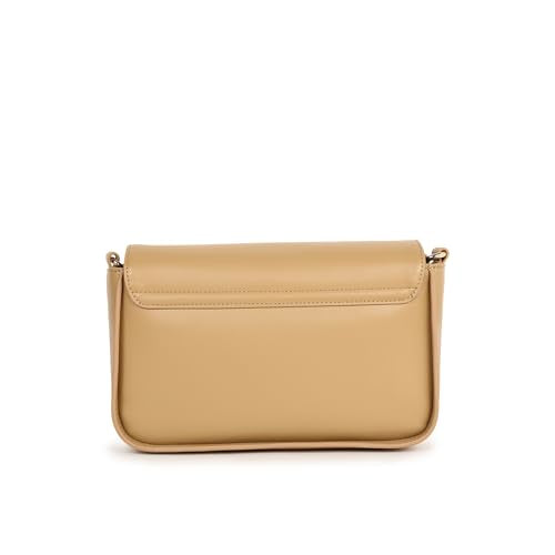 Tommy Hilfiger Logo Khaki Pu Sling Bag