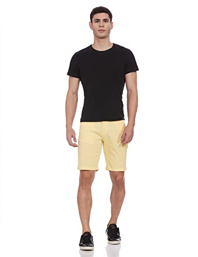 Pepe Jeans Men's Chino Shorts (PM80088900336_Light Yellow_2XL)