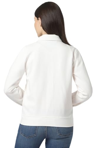 Van Heusen Women's A-Line Coat (VWJKFRGFX49156_White