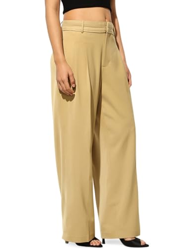ONLY Women's High-Rise Wide Leg Pants Aurora