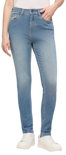 Pepe Jeans Women's High Rise Skinny Fit Jeans