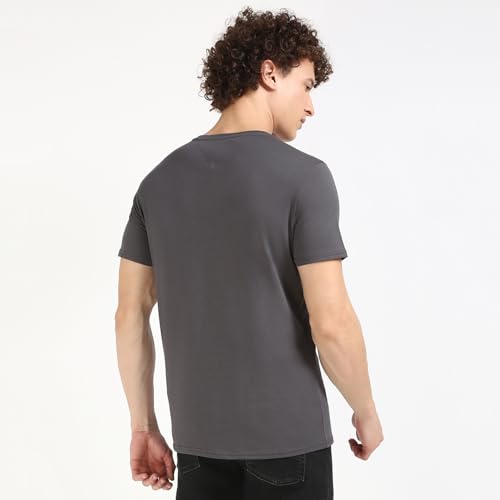 Tommy Hilfiger Mens Black Color T-Shirt (S)