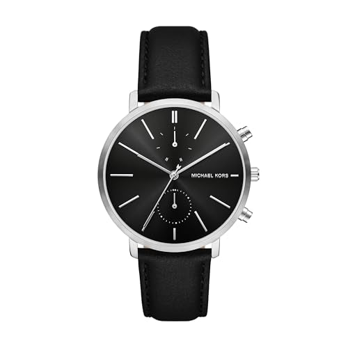 Michael Kors Blake Black Quartz Leather Watch MK9208
