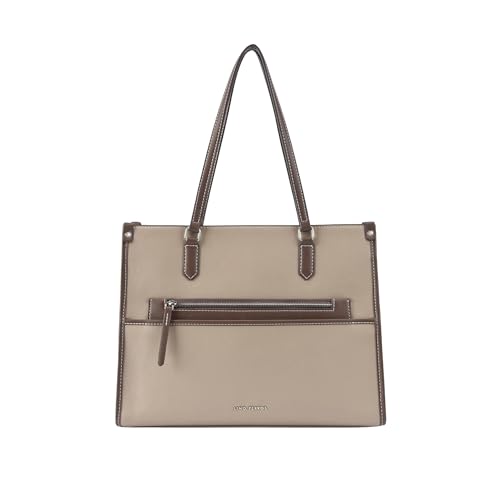 Lino Perros Monroe Elan Beige Tote Bag