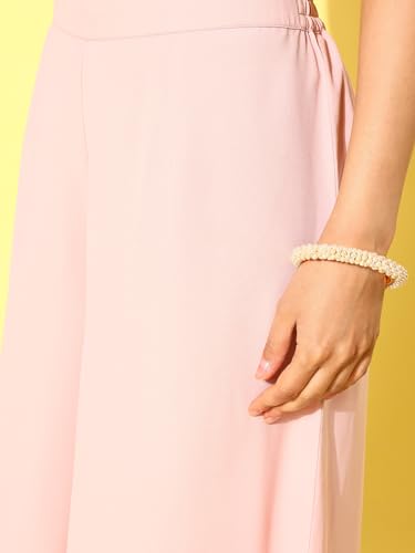 Libas Women's Georgette Saree (34448_Pink)