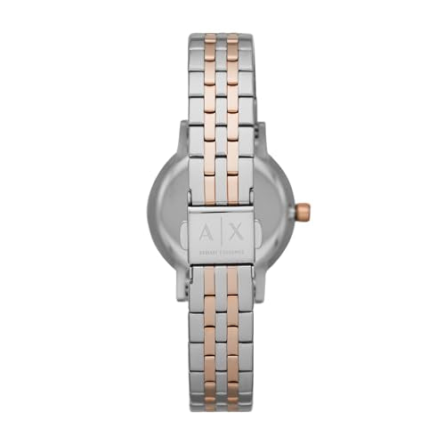 Armani Exchange Womens 30 mm Lola Silver Dial Stainless Steel Analog Watch - AX5542