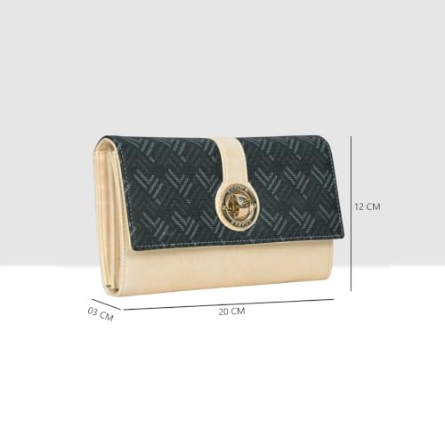 ESBEDA Gold Color Monarque Wallet for Womens