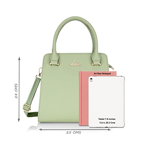 Lavie Women's Ushawu Satchel Bag | Satchel Handbag for Work | Ladies Purse | Stylish Shoulder Bag | Gift for Women