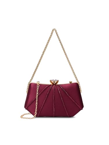 Lavie Signature Women's Akron Handle Framed Clutch | Ladies Purse | Gift For Women