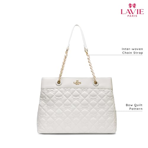 LAVIE PARIS Women's Quincy Satchel Bag | Satchel Handbag for Work | Ladies Purse | Stylish Shoulder Bag | Gift for Women