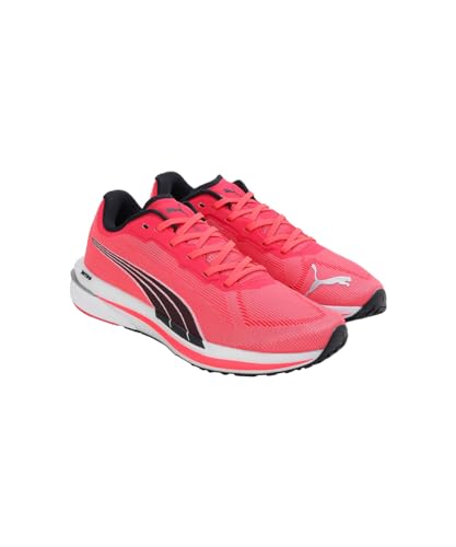 Puma Womens Velocity Nitro WNS Sunblaze-White-Black Running Shoe