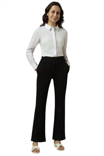 Allen Solly Women's Regular Fit Shirt (AHSFWRGPX45952_White