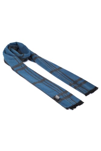 Men Grey Check Casual Muffler