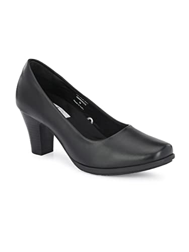 Delize Black women heeled ballerinas 64060 (Black, UK Footwear Size System, Adult, Women, Numeric, Medium, 9)