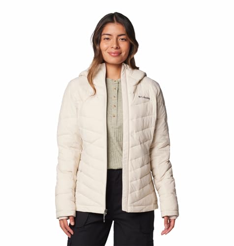 Columbia Women Beige OmniHeat Infinity Joy Peak II Down Jacket, XL