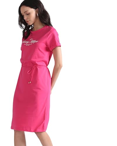 Tommy Helfiger Women Pink Color Dress (S)