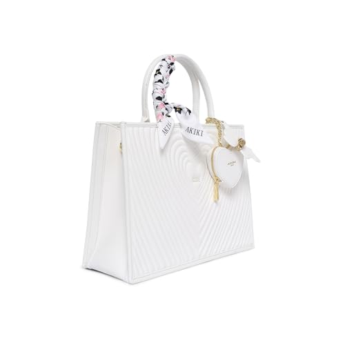 Akiki London Women's Heartley Medium Satchel Handbag | Satchel Bag for Work | Ladies purse | Stylish Shoulder Bag | Gift For Women