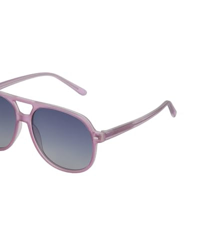 Carlton London Brown Toned with Polarised Lens Aviator Sunglass for women