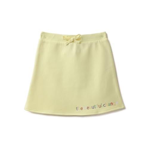 United Colors of Benetton Solid Regular Fit Skirt (Size: 7-8 Years)-24A3044CBPH2IYI2 Yellow