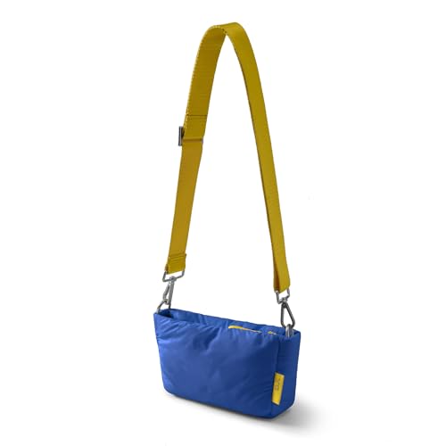 DailyObjects Blue Puft Crossbody Bag