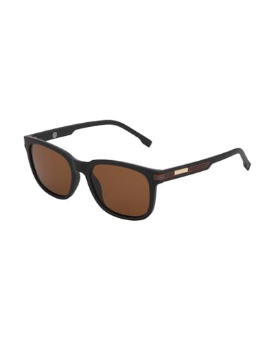 Carlton London Brown and Gold Toned with Brown Polarised Lens Sunglass for men