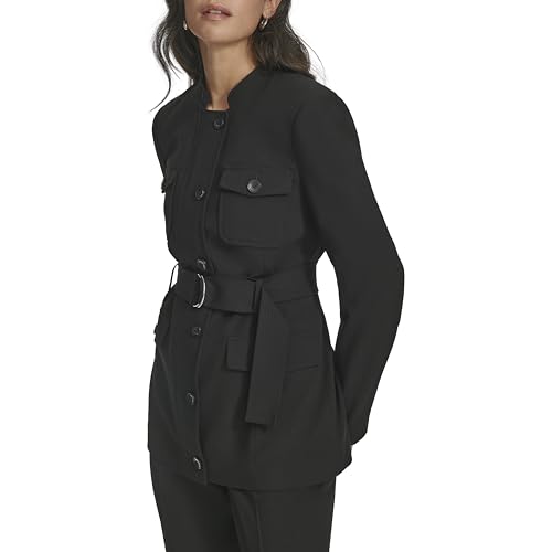 Calvin Klein Womens Black Color Jacket (2)