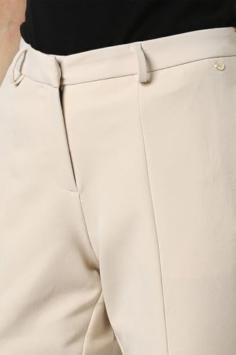 Van Heusen Women's Regular Casual Pants (VWTFFRGF685019_Beige
