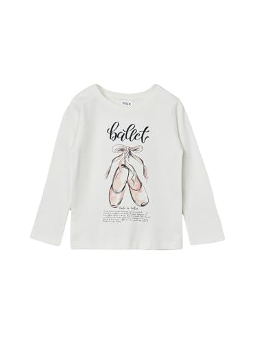Max Girls Printed T-Shirt (Off White_6-8 Y)