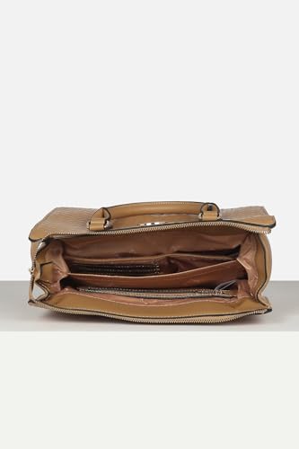 Allen Solly textured handheld bag with detachable strap