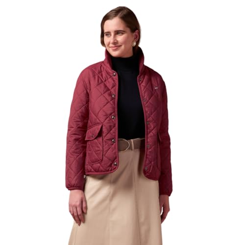 U.S. POLO ASSN. Women's Trench Coat (UWAW24JCK148_Cherry