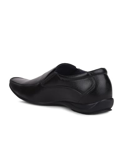 Bata Boss-Dab E Men's Black Formal Shoes - 10 UK (8516040)