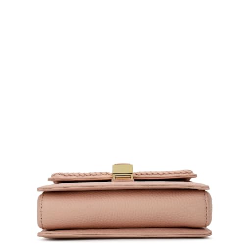 Da Milano Leather Sling Bag for Women - Pink (02815)