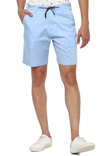 FOREVER 21 men's Boyfriend Shorts (589759_Blue