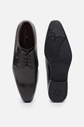 Louis Philippe Men's Brown Formal Shoes Euro- 44