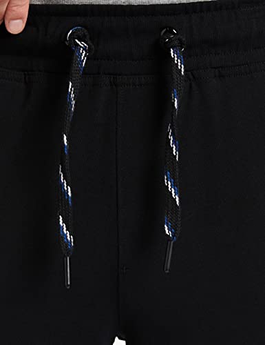 Van Heusen Athleisure Men Knit Shorts - Cotton Rich - Smart Tech, Easy Stain Release, Anti Stat, Ultra Soft, Moisture Wicking_50001_Black_M