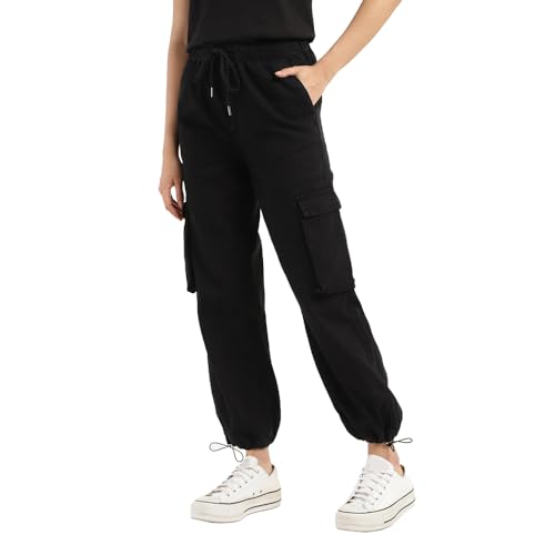 Levi's Women's Black Relaxed Fit High Rise Jeans