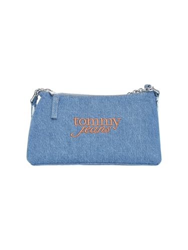 Logo Blue Cotton Sling Bag