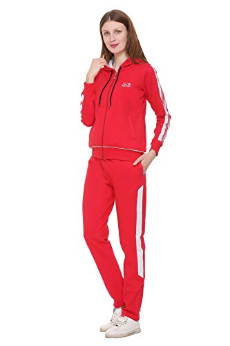 In Love Women's Cotton Blend Plus Size Comfortable Casual Wear Full Sleeves Chrismatic Cherry XXL