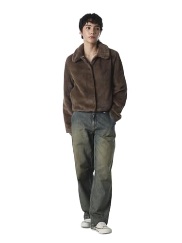 ONLY Women's Solid Regular Fit Brown Jacket