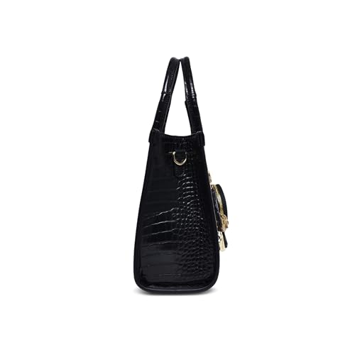 Akiki London Women's Hounslow Medium Box Satchel Handbag | Satchel Bag for Work | Ladies purse | Stylish Shoulder Bag | Gift For Women