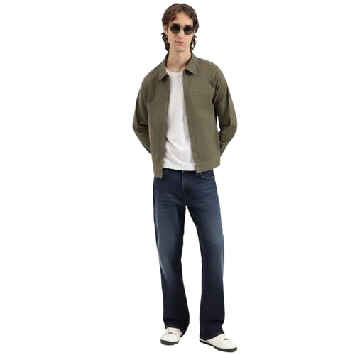 United Colors of Benetton Men's Jackets (25A2FSIC1002I903_Olive