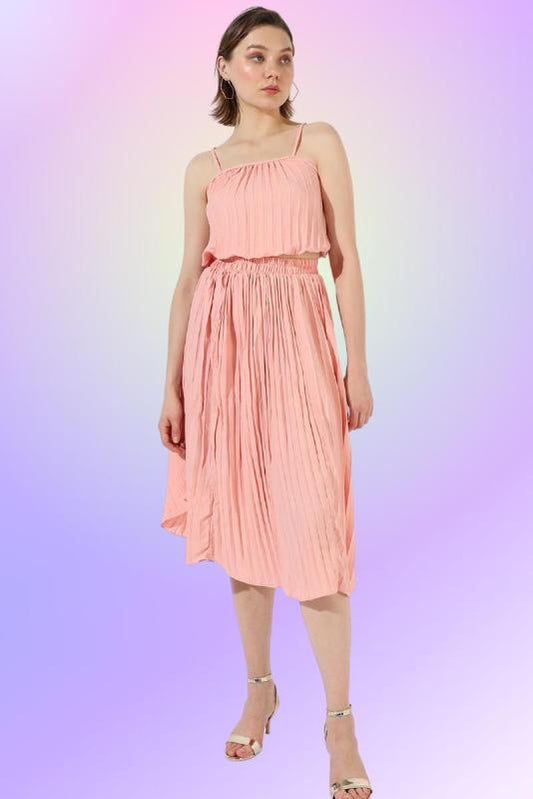 Solid Pink Co-Ords Set