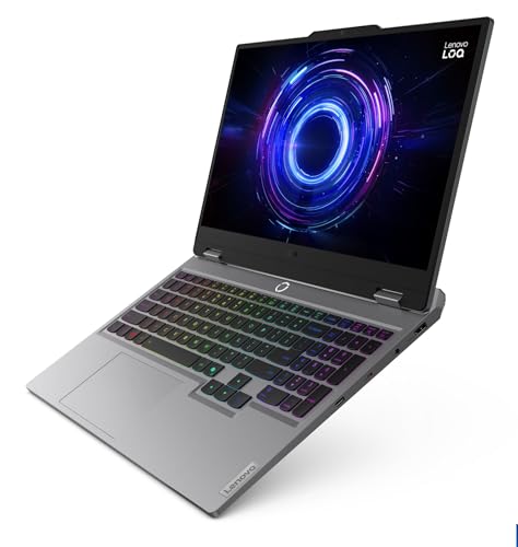 Lenovo LOQ 2025 Intel Core i7-13645HX| NVIDIA RTX 5050 8GB (16GB RAM/1TB SSD/144Hz Refresh Rate/440 AI TOPS/15.6" (39.6cm)/Windows 11/Office 2024/3 Mon.Game Pass/Grey/2.4Kg), 83JE019XIN