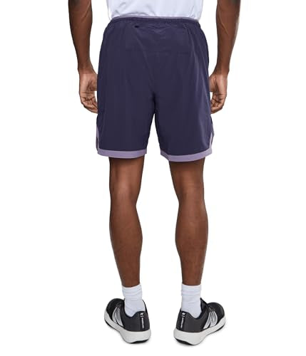 New Balance Men's RC Essential Short 7",Purple,M