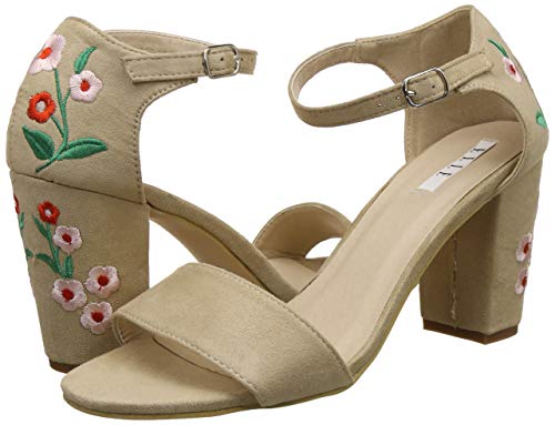 ELLE Women Beige Fashion Sandals-4 UK/India (37 EU) (292-31)