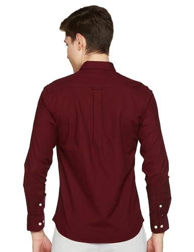 U.S. POLO ASSN. Men's Regular Fit Shirt (USSHTO2705A_Maroon