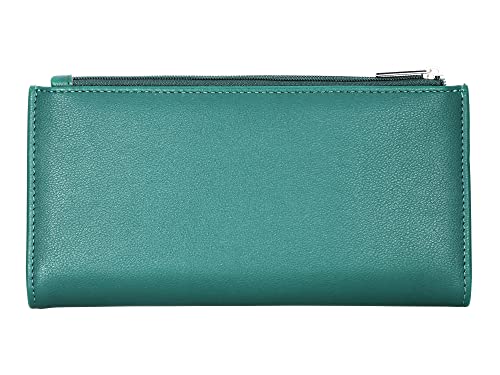 Fastrack Teal Blue Sleek Casual Clutch For Women