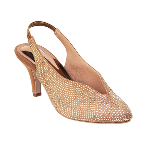 Metro Womens Synthetic Gold Sandals (Size (3 UK (36 EU))