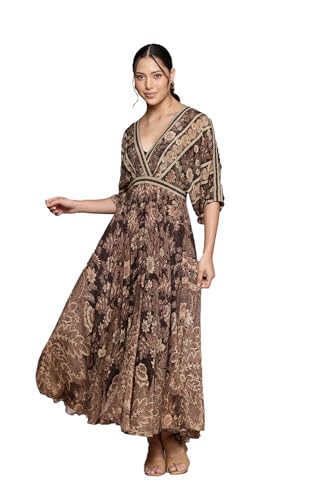 Ritu Kumar Black Arohi Maxi Dress