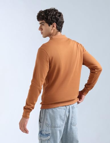 Solid Regular Fit Sweatshirt